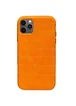 Кожаный чехол Croco Leather для Apple iPhone 11 Pro Max (6.5") Yellow