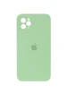 Чехол Silicone Case Square Full Camera Protective (AA) для Apple iPhone 11 Pro Max (6.5") Мятный / Mint