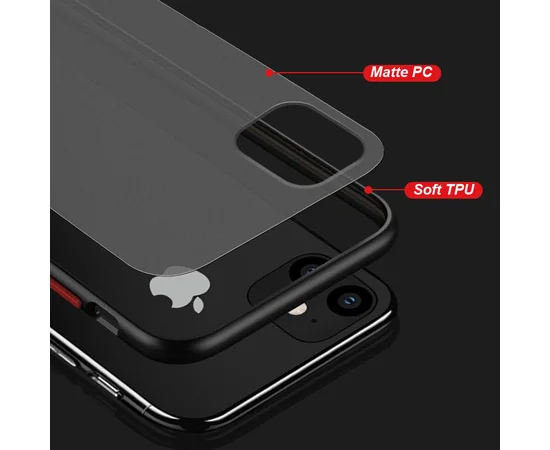TPU чехол LikGus Maxshield для Apple iPhone 11 Pro Max (6.5") Черный