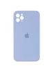 Чехол Silicone Case Square Full Camera Protective (AA) для Apple iPhone 11 Pro Max (6.5") Голубой / Mist blue