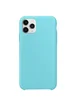 Силиконовый чехол Soft cover для Apple iPhone 11 Pro Max (6.5") Бирюзовый / Ice Blue