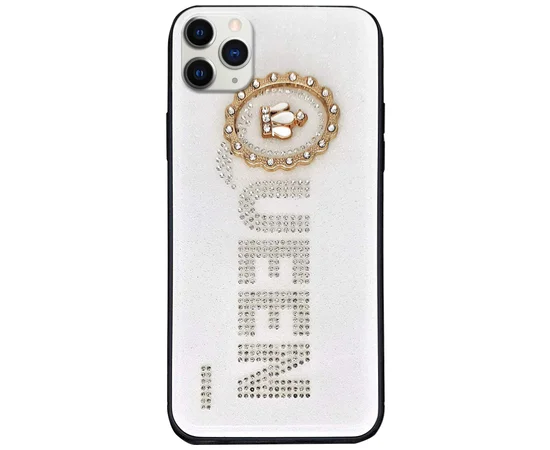TPU+Glass чехол TYBOMB Queen для Apple iPhone 11 Pro Max (6.5") white