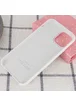 Чехол Silicone case (A) для Apple iPhone 11 Pro Max (6.5") Белый / White