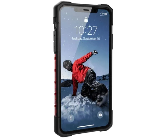 Ударопрочный чехол UAG Plasma для Apple iPhone 11 Pro Max (6.5") Красный