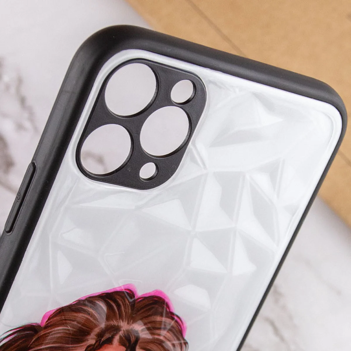 TPU+PC чехол Prisma Ladies для Apple iPhone 11 Pro Max (6.5") Chocolate