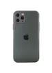 TPU+Glass чехол Matte Candy Full camera для Apple iPhone 11 Pro Max (6.5") Зеленый