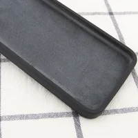 Чехол Silicone Case Square Full Camera Protective (AA) для Apple iPhone 11 Pro Max (6.5") Серый / Dark Gray