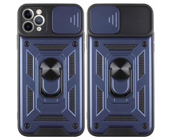 Чехол Ummi Camshield Serge Ring для Apple iPhone 11 Pro Max (6.5") Синий