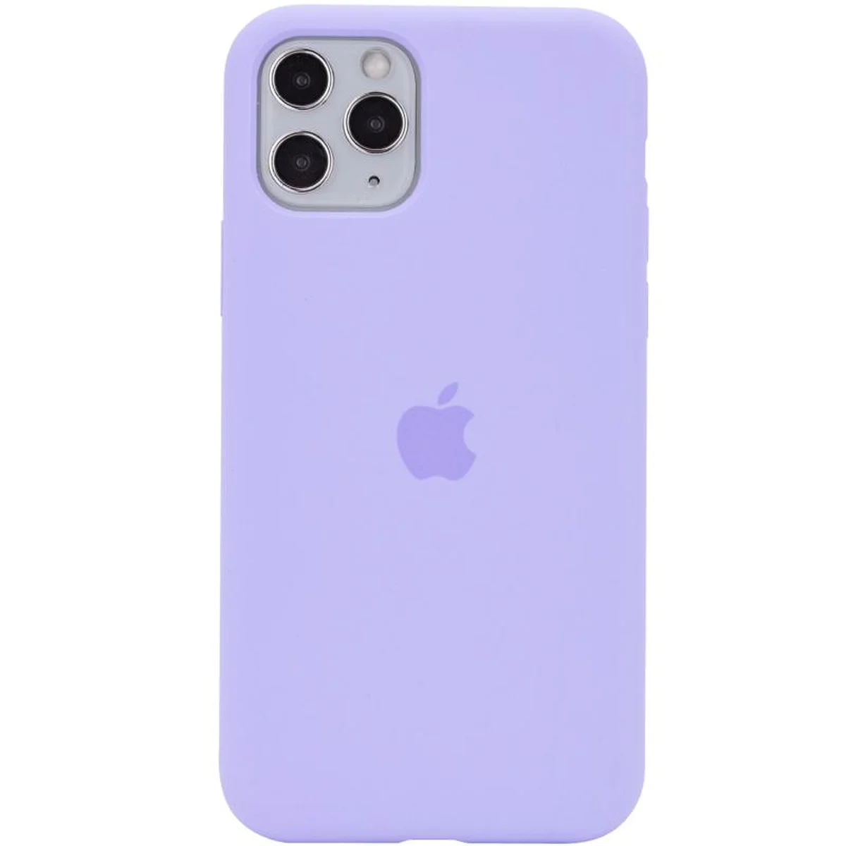 Чехол Silicone Case Full Protective (AA) для Apple iPhone 11 Pro Max (6.5") Сиреневый / Dasheen