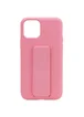 Чехол Silicone Case Hand Holder для Apple iPhone 11 Pro Max (6.5") Розовый / Pink