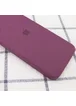 Чохол Silicone Case Square Full Camera Protective (AA) для Apple iPhone 11 Pro Max (6.5 ") Бордовий / Maroon