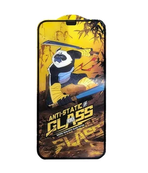 Защитное стекло 5D Anti-static Panda (тех.пак) для Apple iPhone 11 Pro Max / XS Max (6.5") Черный