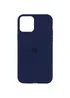 Чохол Silicone Case Full Protective (AA) для Apple iPhone 11 Pro Max (6.5 ") Синій / Deep navy