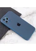 TPU+Glass чехол Matte Candy Full camera для Apple iPhone 11 Pro Max (6.5") Синий