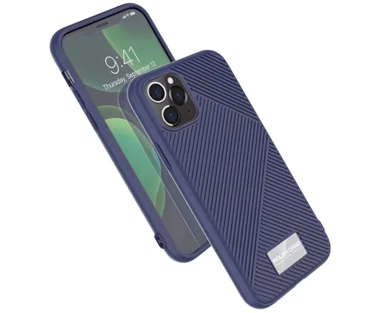 TPU накладка Molan Cano Jelline series для Apple iPhone 11 Pro Max (6.5") Синий / Navy