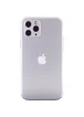 TPU+Glass чехол Matte Candy Full camera для Apple iPhone 11 Pro Max (6.5") Белый