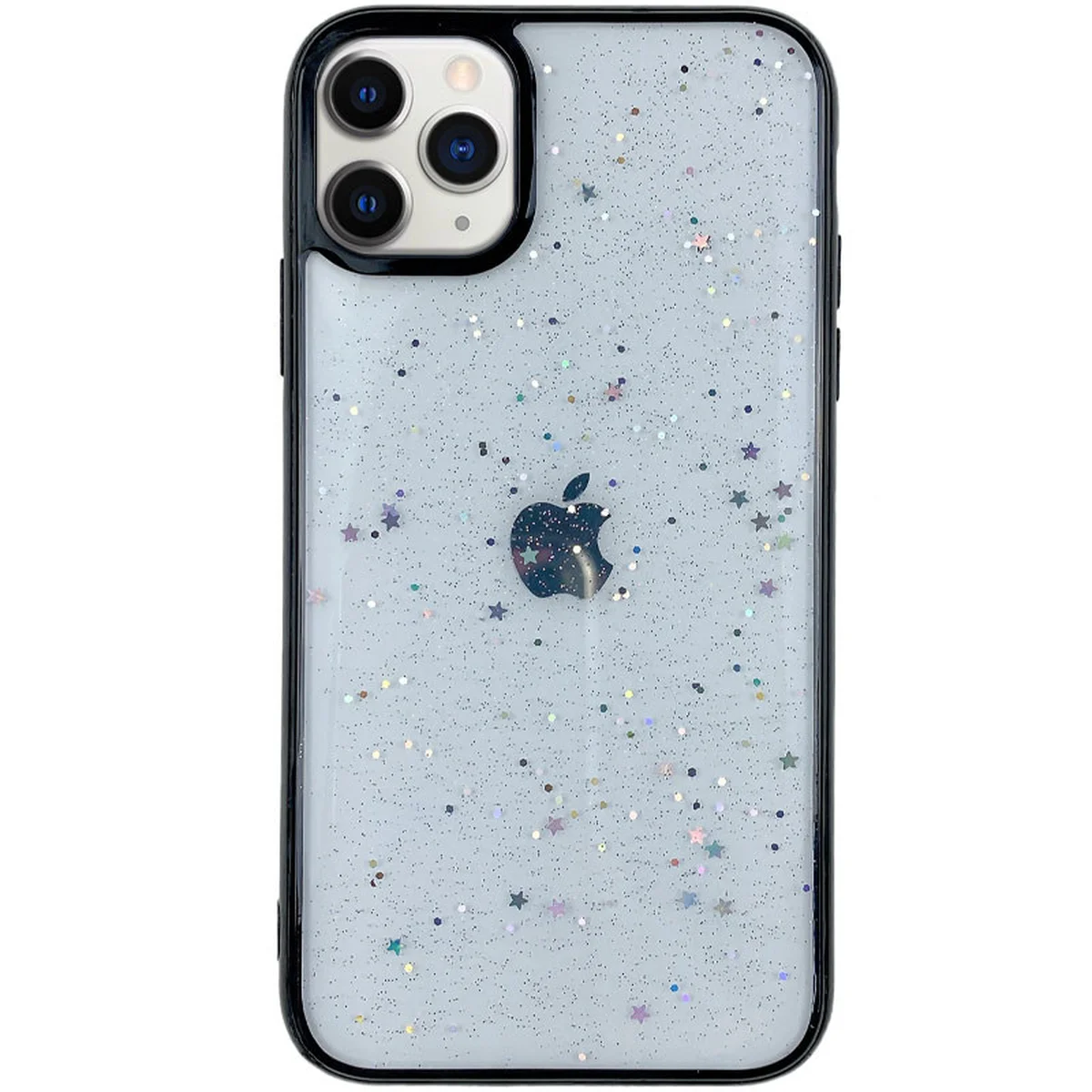 TPU+PC чехол Shiny Stars для Apple iPhone 11 Pro Max (6.5") Черный