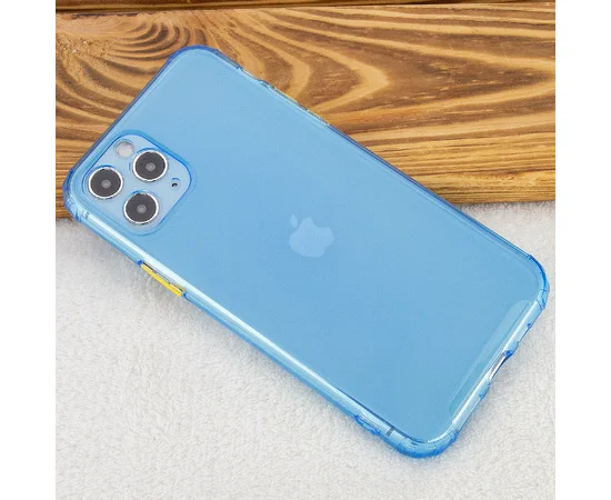 TPU чехол Сolor matte для Apple iPhone 11 Pro Max (6.5") Синий
