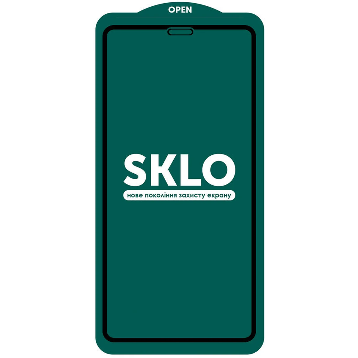 Защитное стекло SKLO 5D (full glue) для Apple iPhone 11 Pro Max (6.5") / XS Max Черный