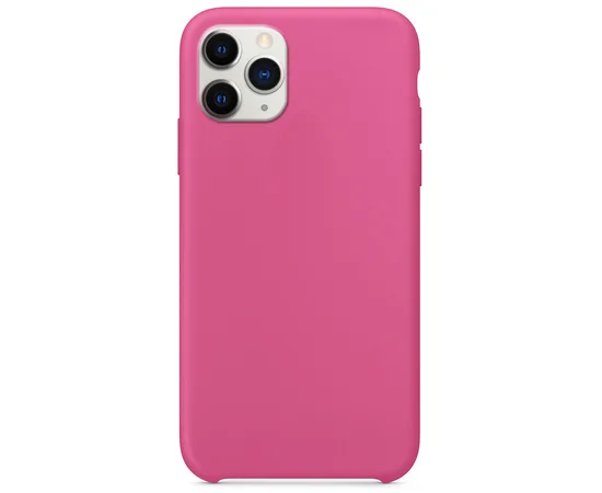 Чехол Silicone Case without Logo (AA) для Apple iPhone 11 Pro Max (6.5") Малиновый / Dragon Fruit