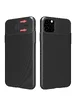 Карбоновая накладка Nillkin Camshield (шторка на камеру) для Apple iPhone 11 Pro Max (6.5") Черный / Black