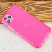 TPU чехол Сolor matte для Apple iPhone 11 Pro Max (6.5") Розовый