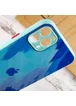 Чехол TPU+Glass Impasto abstract для Apple iPhone 11 Pro Max (6.5") Blue