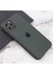 TPU+Glass чехол Matte Candy Full camera для Apple iPhone 11 Pro Max (6.5") Зеленый