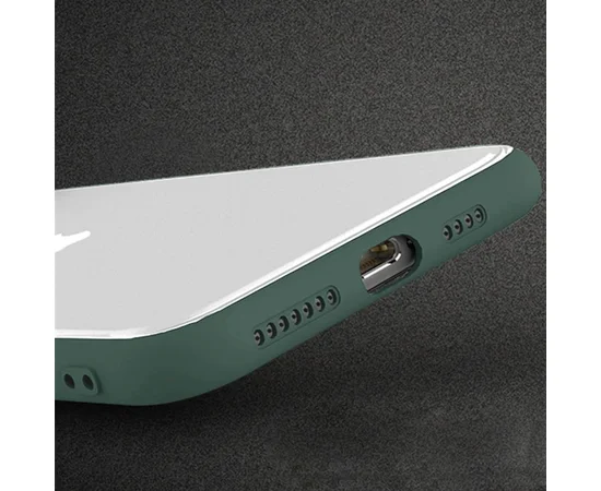 Чехол Camshield mate TPU со шторкой защищающей камеру для Apple iPhone 11 Pro Max (6.5") Зеленый