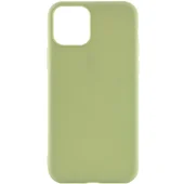 Силиконовый чехол Candy для Apple iPhone 11 Pro Max (6.5") Фисташковый