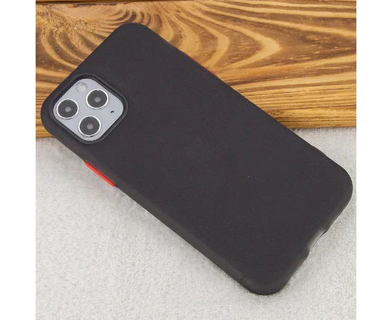 Чехол-накладка Epik Moon Eclipse series для Apple iPhone 11 Pro Max (6.5") Черный / Красный