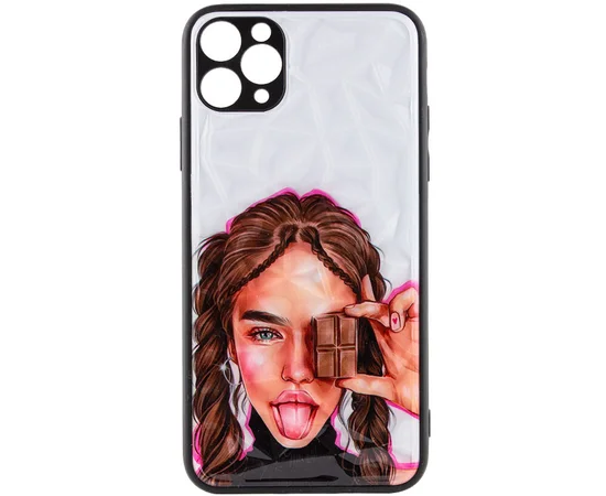 TPU+PC чехол Prisma Ladies для Apple iPhone 11 Pro Max (6.5") Chocolate