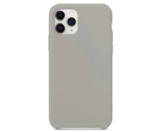 Силиконовый чехол Soft cover для Apple iPhone 11 Pro Max (6.5") Серый / Grey