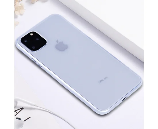 TPU чехол G-Case Colourful series для Apple iPhone 11 Pro Max (6.5") Бесцветный / Матовый