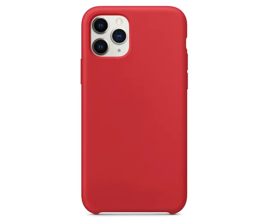 Силиконовый чехол Soft cover для Apple iPhone 11 Pro Max (6.5") Красный / Red