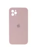 Чохол Silicone Case Square Full Camera Protective (AA) для Apple iPhone 11 Pro Max (6.5 ") Рожевий / Pink Sand