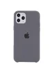Чехол Silicone case (A) для Apple iPhone 11 Pro Max (6.5") Серый / Charcoal Gray
