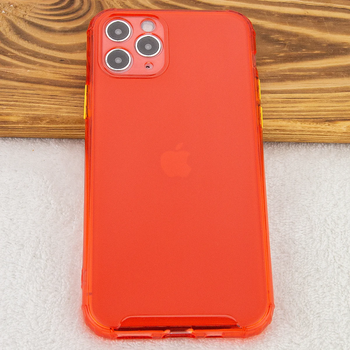 TPU чехол Сolor matte для Apple iPhone 11 Pro Max (6.5") Красный