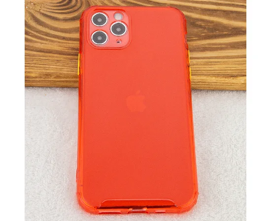 TPU чехол Сolor matte для Apple iPhone 11 Pro Max (6.5") Красный