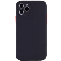 Чехол TPU Square Full Camera для Apple iPhone 11 Pro Max (6.5") Черный