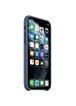 Чехол Silicone case (A) для Apple iPhone 11 Pro Max (6.5") Синий / Navy Blue