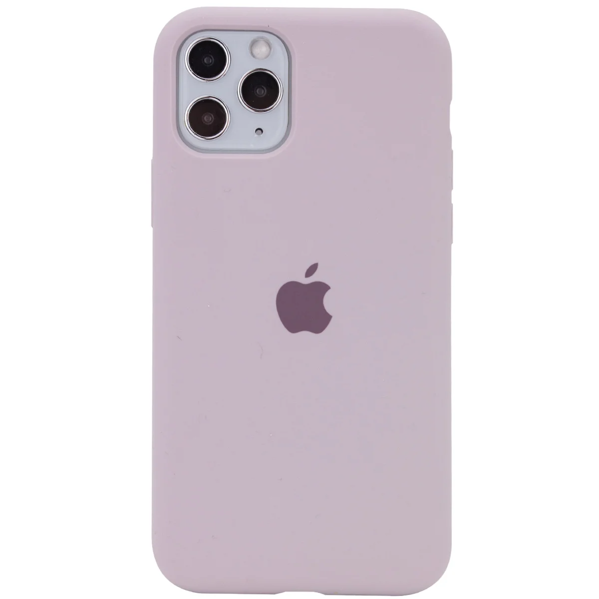 Чохол Silicone case (A) (з закритим низом) для Apple iPhone 11 Pro Max (6.5 ") Сірий / Lavender