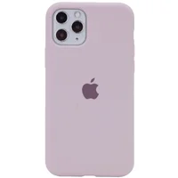 Чохол Silicone case (A) (з закритим низом) для Apple iPhone 11 Pro Max (6.5 ") Сірий / Lavender