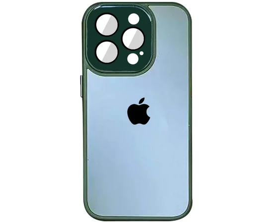 Чехол TPU+Glass Sapphire Midnight для Apple iPhone 11 Pro Max (6.5") Зеленый / Forest green