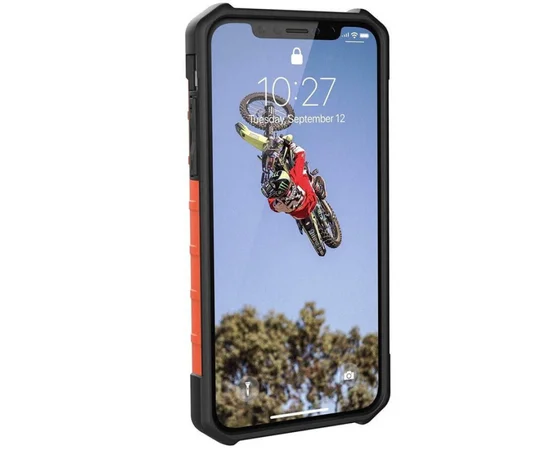 Ударопрочный чехол UAG Pathfinder камуфляж для Apple iPhone 11 Pro Max (6.5") Оранжевый