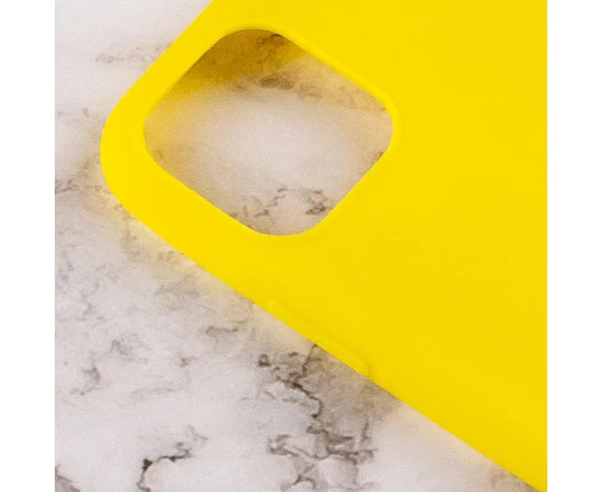 Силіконовий чохол Candy для Apple iPhone 11 Pro Max (6.5 ") Жовтий