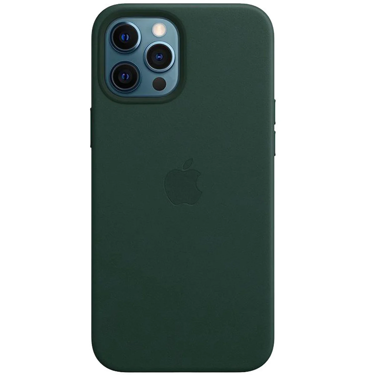 Кожаный чехол Leather Case (AAA) для Apple iPhone 11 Pro Max (6.5") Forest Green