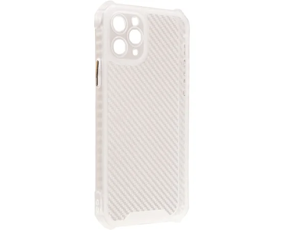 Чехол TPU Ease Carbon color series для Apple iPhone 11 Pro Max (6.5") Матовый / Прозрачный