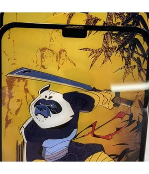 Защитное стекло 5D Anti-static Panda (тех.пак) для Apple iPhone 11 Pro Max / XS Max (6.5") Черный