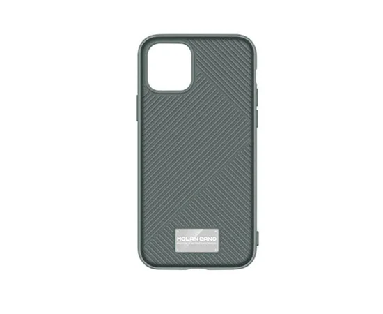 TPU накладка Molan Cano Jelline series для Apple iPhone 11 Pro Max (6.5") Зеленый / Khaki green